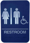 Men / Women / Handicapped Restroom Sign